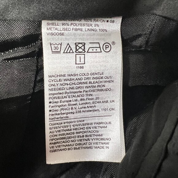 Banana Republic Eclat Wide-Leg Pant - Size 0 - Picture 8 of 8